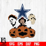 Dallas Cowboys,_Jason_Scary,_Horror_Movie,Horror_film,_Halloween svg eps dxf png file