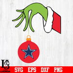 Dallas Cowboys Grinch svg eps dxf png file
