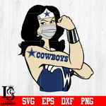 Dallas Cowboys Wonder Woman Svg Dxf Eps Png file Svg Dxf Eps Png file