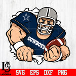 Dallas Cowboys football player Svg Dxf Eps Png file