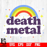 Death Metal svg,eps,dxf,png file