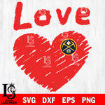 Denver Nuggets svg eps dxf png file