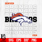 Denver Broncos Fan svg eps dxf png file