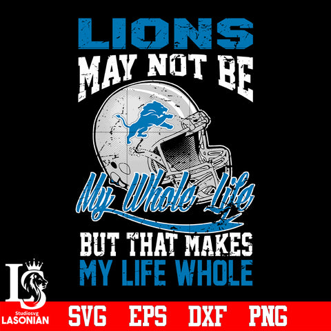 Detroit Lions, HELMET Lions svg eps dxf png file