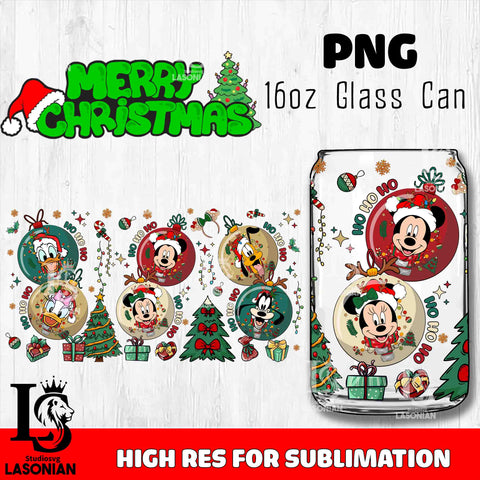 Disney  PNG, Mickey Glass Cup Wrap , Libbey Can Glass Cup 1 PNG file, digital download