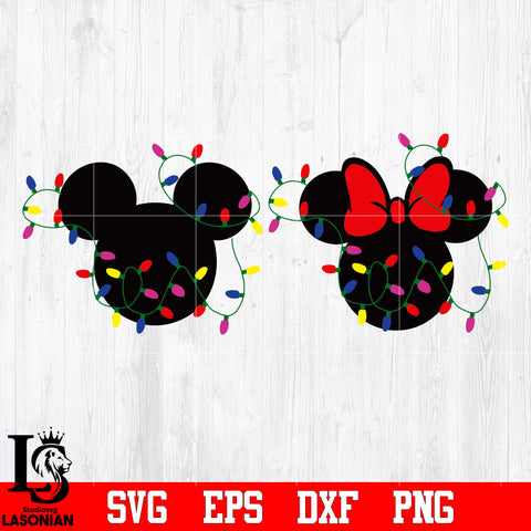 Disney Christmas, Disney Christmas Family svg eps dxf png file