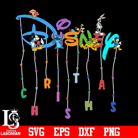 Disney Family Svg, Disney Charactor Svg, Christmas svg eps dxf png file