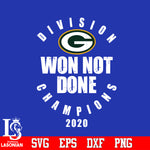 Division Won Not Done Champions 2020 Green Bay Packers