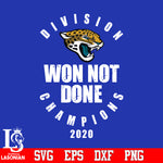 Division Won Not Done Champions 2020 Jacksonville Jaguars