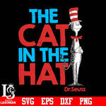 Dr Seuss The Cat in The Hat svg eps dxf png file