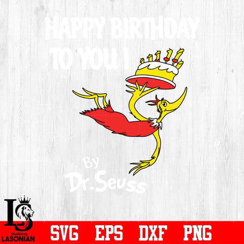 happy birthday to you Svg Dxf Eps Png file