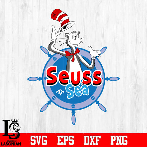 seuss sea Svg Dxf Eps Png file