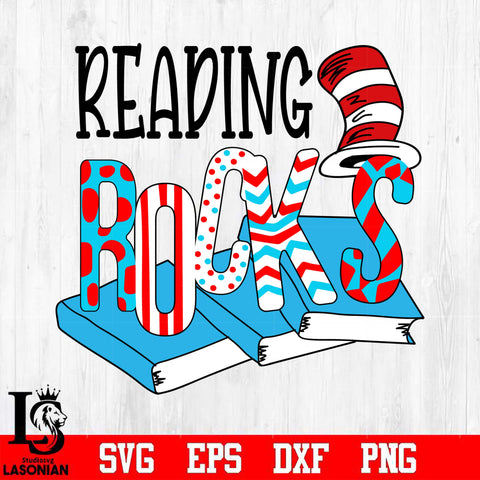 reading rocks  Svg Dxf Eps Png file