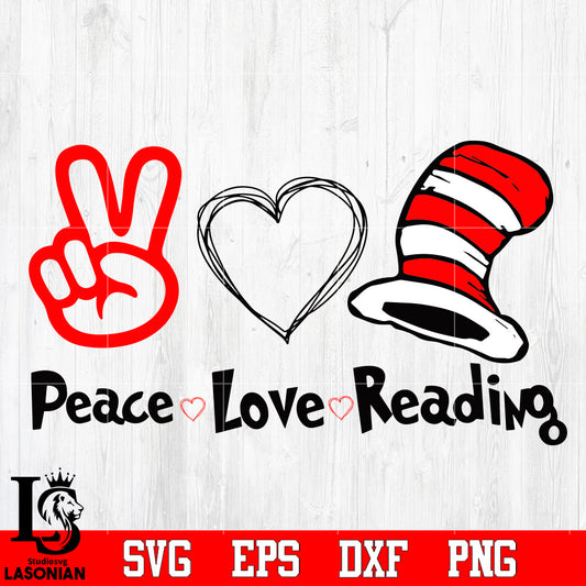 Dr Seuss, Read Books Svg Dxf Eps Png file