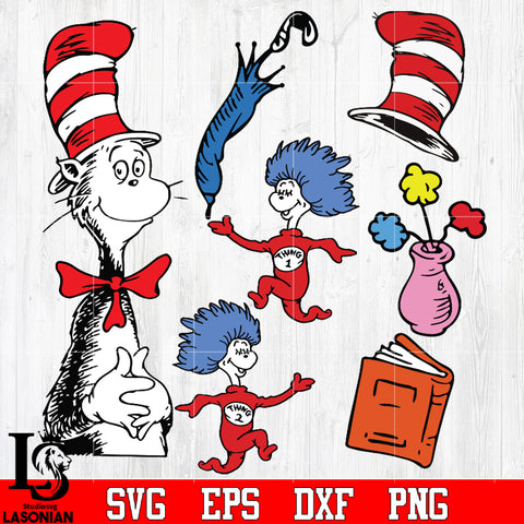 Dr Seuss Bundle, Dr. Seuss Svg, Reading Festival, Dr. Seuss Fabric, Dr. Seuss Gift, Dr Svg Dxf Eps Png file
