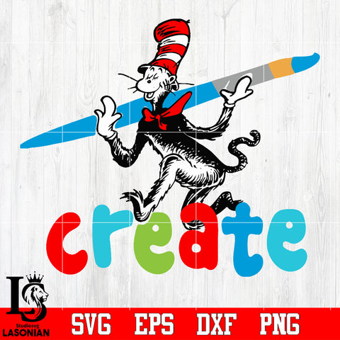 Dr Seuss Create Svg Dxf Eps Png file