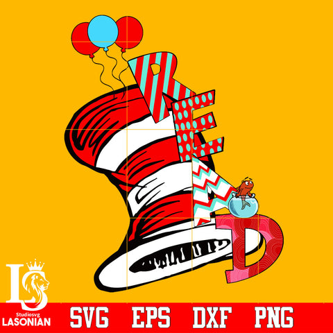 Dr Seuss Read Svg Dxf Eps Png file