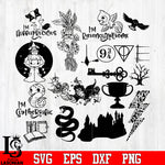 Bundle 14 Harry Porter Random vector svg eps dxf png file