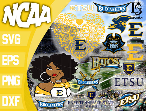 East Tennessee State Buccaneers svg eps dxf png file, bundle ncaa svg, ncaa svg