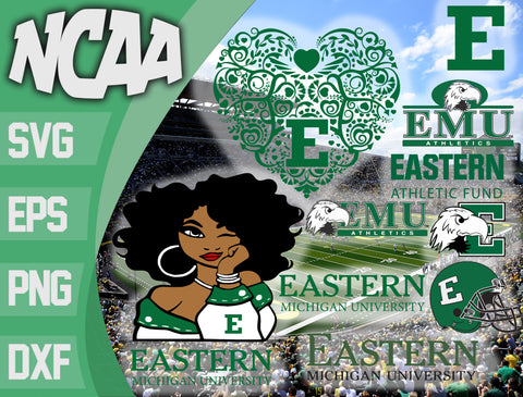 Eastern Michigan Eagles svg svg eps dxf png file, bundle ncaa svg, ncaa svg