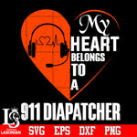 My heart belongs to a Svg Dxf Eps Png file