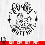 FLUFFY BUTT HUT svg,eps,dxf,png file