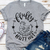 FLUFFY BUTT HUT svg,eps,dxf,png file