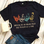 Driving My Husband Crazy One Pecker At A time svg,eps,dxf,png file
