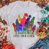 Love Your Flock PNg file