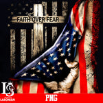Faith Over Fear,flag PNG file