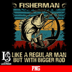 Fisherman fising Png file