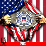 Flag Coast Guard PNG file