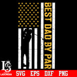 Flag, Best dad by par Svg Dxf Eps Png file