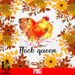 Flock Queen,chicken PNG file