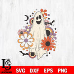 Flower Ghost Sketch svg eps dxf png file