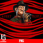 Freddy Krueger 6 feet People PNG file