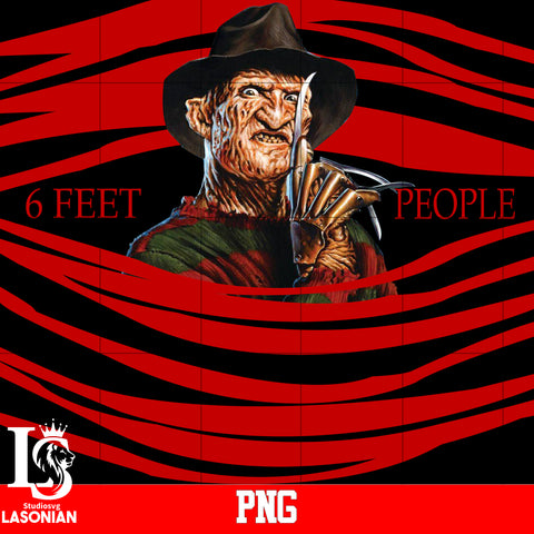 Freddy Krueger 6 feet People PNG file
