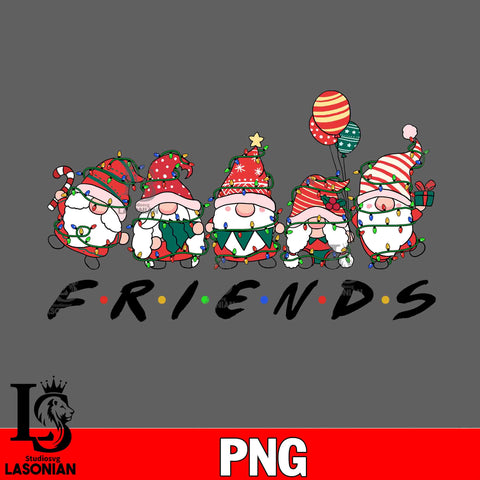 Friends gnome PNG file, Digital Download