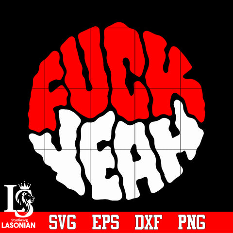 Fuck yeah Svg Dxf Eps Png file