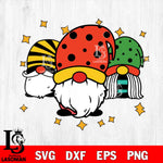 Gnome Lights  svg eps dxf png file , Digital download