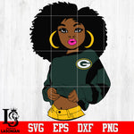 Green Bay Packers Girl Svg Dxf Eps Png file