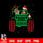 Grinch Drive Jeep SVG, Grinch Christmas svg eps dxf png file