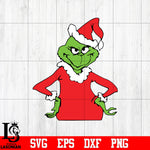 Grinch 11 svg eps dxf png file