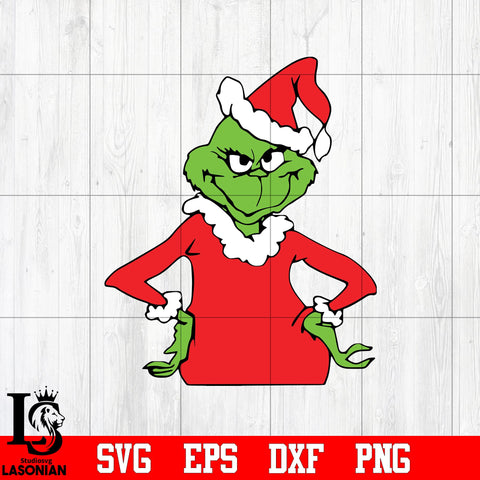 Grinch 11 svg eps dxf png file
