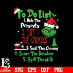Grinch to do list svg, christmas svg, png, dxf, eps digital file