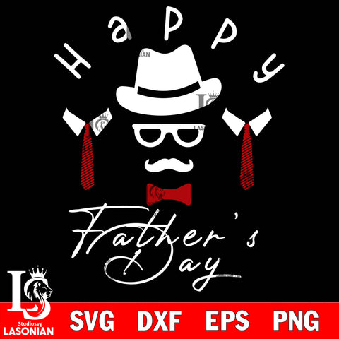 HAPPY FATHERS DAY svg dxf eps png file Svg Dxf Eps Png file