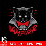 The Return Of Vampurr Halloween Cat Vampire svg eps dxf png file