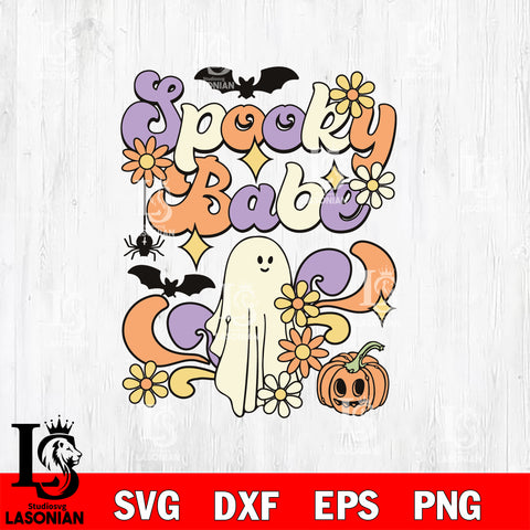 spooky babe svg eps dxf png file