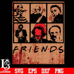 Scary Friends Horror svg, Halloween svg, png, dxf, eps digital file