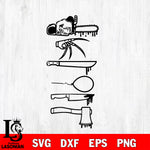 Horror Movie Weapons svg eps dxf png file